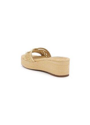  - SAM EDELMAN - Pauleena 60 Braided Raffia Leather Sandals