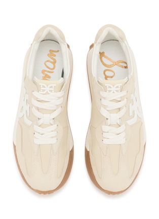 细节 - 点击放大 - SAM EDELMAN - 女款 LANGLEY 绒面皮拼接运动鞋