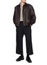 模特儿示范图 - 点击放大 - TECLOR - Elasticated Waist Jogger Pants