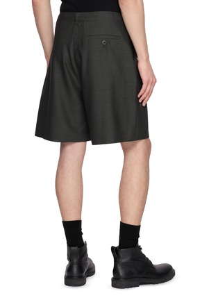 背面 - 点击放大 - TECLOR - Textured Tailored Shorts
