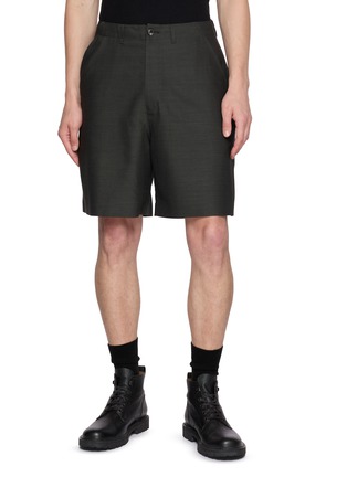 首图 - 点击放大 - TECLOR - Textured Tailored Shorts