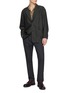 模特儿示范图 - 点击放大 - TECLOR - Euro Tailored Single Breasted Blazer