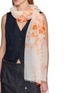 模特儿示范图 - 点击放大 - SUZUSAN - Hand Woven Featherweight Cashmere Shawl