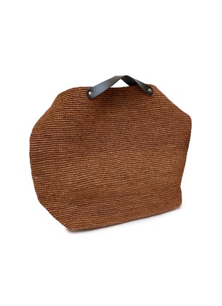 细节 - 点击放大 - MY BOB - Candide Raffia Tote Bag