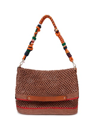 首图 - 点击放大 - MY BOB - Colin Raffia Shoulder Bag