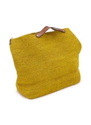 细节 - 点击放大 - MY BOB - Candide Raffia Tote Bag