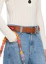 模特儿示范图 - 点击放大 - MY BOB - Cherokee Leather Belt