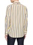 背面 - 点击放大 - THOM BROWNE - Striped Armband Detail Cotton Shirt