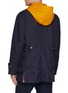 背面 - 点击放大 - THOM BROWNE - Contrast Hood Windbreaker Jacket