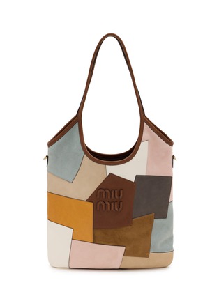 首图 - 点击放大 - MIU MIU - Ivy Vertical Patch Leather Tote Bag