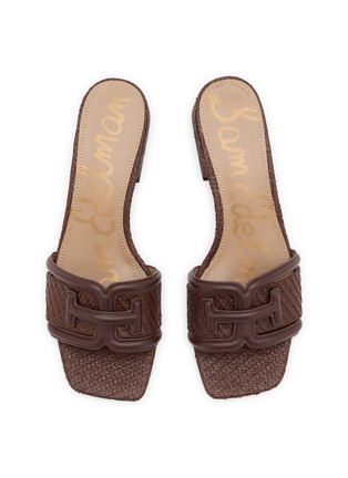 细节 - 点击放大 - SAM EDELMAN - Waylon Leather Slide Sandals