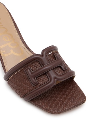 细节 - 点击放大 - SAM EDELMAN - Waylon Leather Slide Sandals