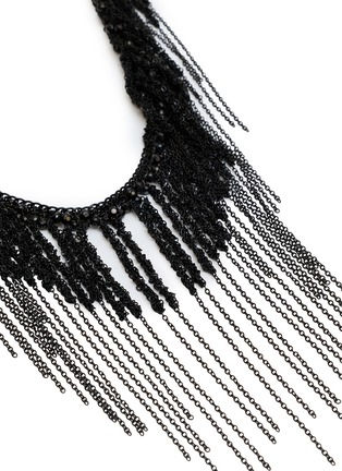 细节 - 点击放大 - MARC LE BIHAN - Crocheted Steel Chain Necklace
