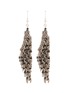 首图 - 点击放大 - MARC LE BIHAN ACCESSORIES - Bead Embellished Knitted Steel Chain Single Drop Earring