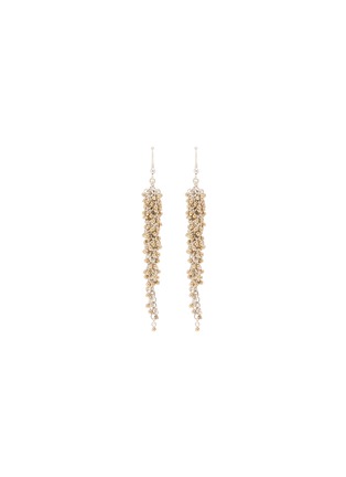 首图 - 点击放大 - MARC LE BIHAN ACCESSORIES - Steel Bead Embellished Chain Single Drop Earring