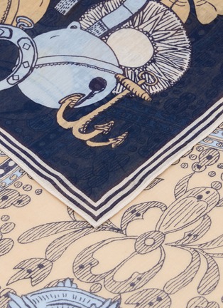 细节 - 点击放大 - INOUI EDITIONS - ETOLE 混棉印花围巾