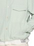  - SOLID HOMME - Layered Chequered Drawstring Hem Shirt