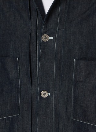  - SOLID HOMME - 明线牛仔工装夹克