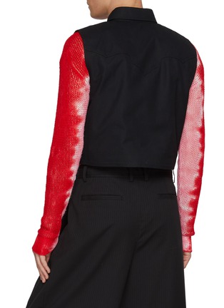 背面 - 点击放大 - TOGA VIRILIS - Western Yoke Cotton Vest