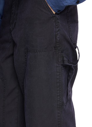  - TOGA VIRILIS - Straight Leg Garment Dyed Cotton Carpenter Pants