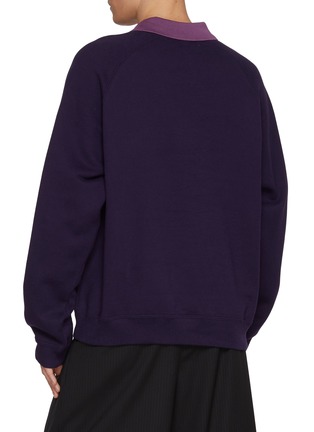 背面 - 点击放大 - TOGA VIRILIS - Polo Collar Sweatshirt
