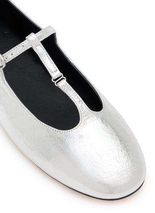 细节 - 点击放大 - PEDDER RED - Rylee 皮革玛丽珍平底鞋