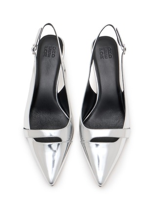 细节 - 点击放大 - PEDDER RED - 46 LAYLA 皮革尖头中跟鞋