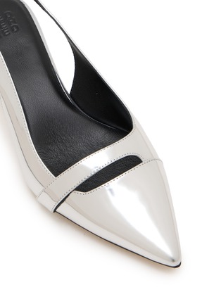 细节 - 点击放大 - PEDDER RED - 46 LAYLA 皮革尖头中跟鞋