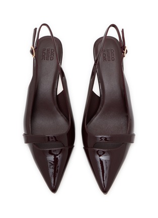 细节 - 点击放大 - PEDDER RED - 46 LAYLA 皮革尖头中跟鞋