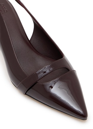 细节 - 点击放大 - PEDDER RED - 46 LAYLA 皮革尖头中跟鞋