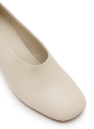 细节 - 点击放大 - EQUIL - 70 MOLDOVA 皮革高跟鞋