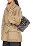 模特儿示范图 - 点击放大 - MINIME PARIS - Small Bandana Shoulder Bag