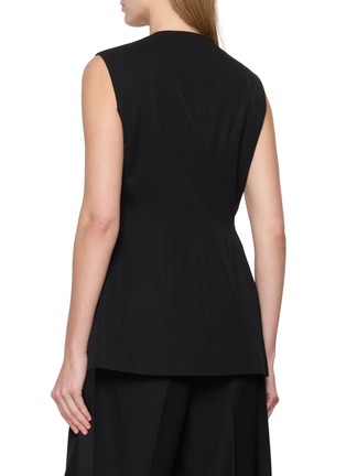 背面 - 点击放大 - EENK - 玫瑰金扣 V 领马甲