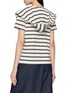 背面 - 点击放大 - EENK - 领饰条纹 T 恤