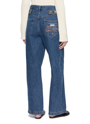 背面 - 点击放大 - EENK - 宽松版型牛仔棉质长裤