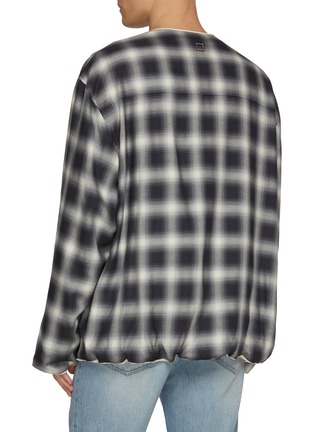 背面 - 点击放大 - WOOYOUNGMI - 格纹纽扣夹克