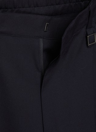  - WOOYOUNGMI - 褶裥羊毛阔腿长裤