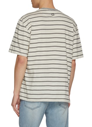 背面 - 点击放大 - WOOYOUNGMI - 条纹纯棉 T 恤