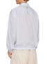 背面 - 点击放大 - WOOYOUNGMI - Striped Zip Up Logo Embroidered Shirt