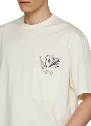  - WOOYOUNGMI - 口袋拼贴纯棉 T 恤