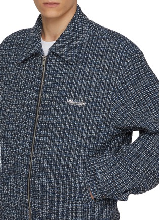  - WOOYOUNGMI - Tweed Zip Up Jacket