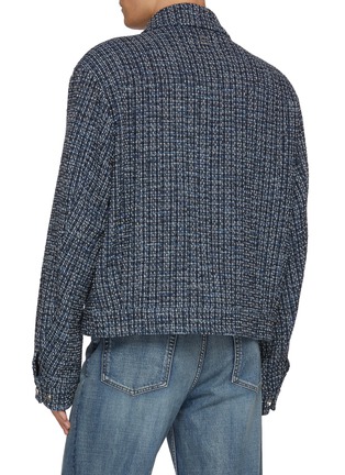 背面 - 点击放大 - WOOYOUNGMI - Tweed Zip Up Jacket