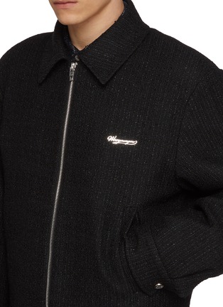  - WOOYOUNGMI - Zip Up Wool Acrylic Jacket