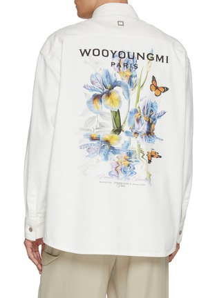 背面 - 点击放大 - WOOYOUNGMI - 拼贴口袋纯棉衬衫