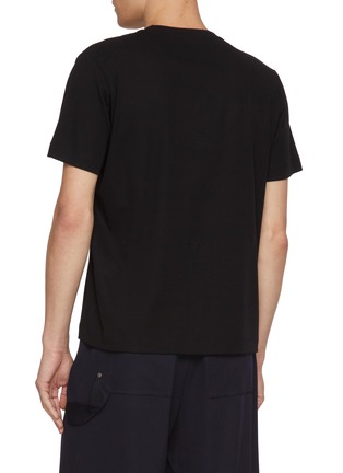 背面 - 点击放大 - WOOYOUNGMI - LOGO 拼贴纯棉 T 恤