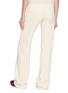 背面 - 点击放大 - BALENCIAGA - Elasticated Drawstring Waisband Logo Cotton Fleece Sweatpants