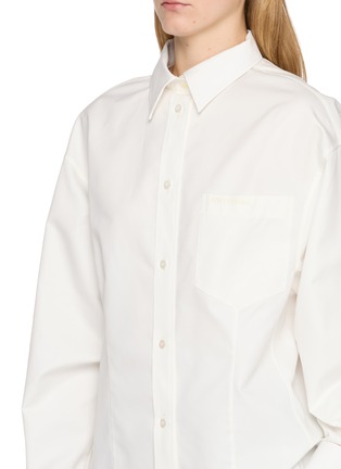  - BALENCIAGA - Classic Cotton Silk Poplin Shirt