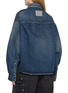 背面 - 点击放大 - BALENCIAGA - Classic Distressed Hem Denim Shirt