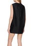 背面 - 点击放大 - BALENCIAGA - Mini Cocoon Wool Silk Dress