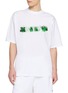 首图 - 点击放大 - BALENCIAGA - Messy Spray Logo Graphic T-Shirt
